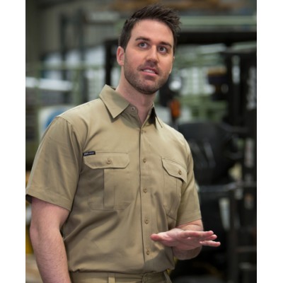 Cotton Drill Work Shirts