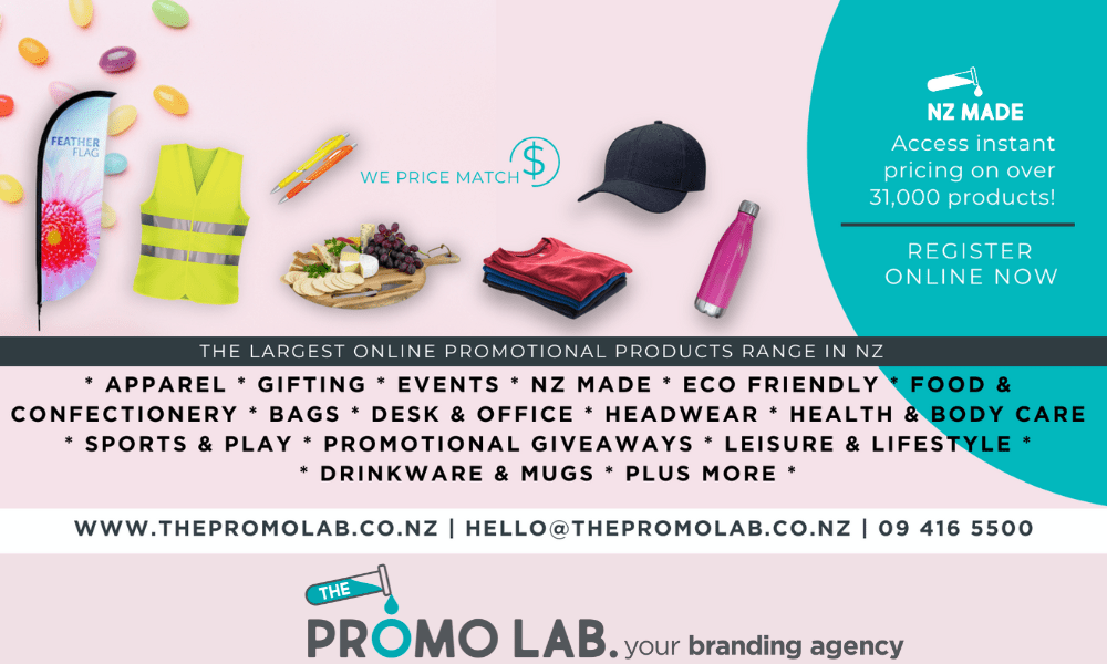 The Promo Lab - a Reliable Branding Partner for Biggest Brands of New Zealand